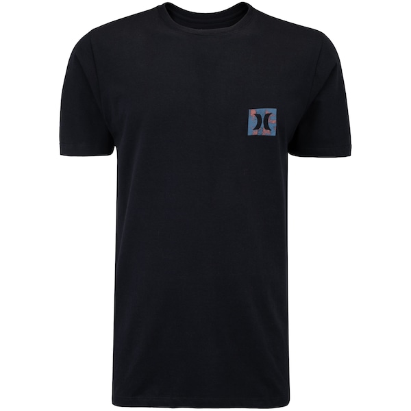 Camiseta Masculina Hurley Manga Curta Silk Noise