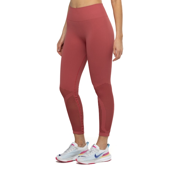 Vista 2 Calça Legging Feminina Lauf Seamless Orgânico VERMELHO Lauf VERMELHO