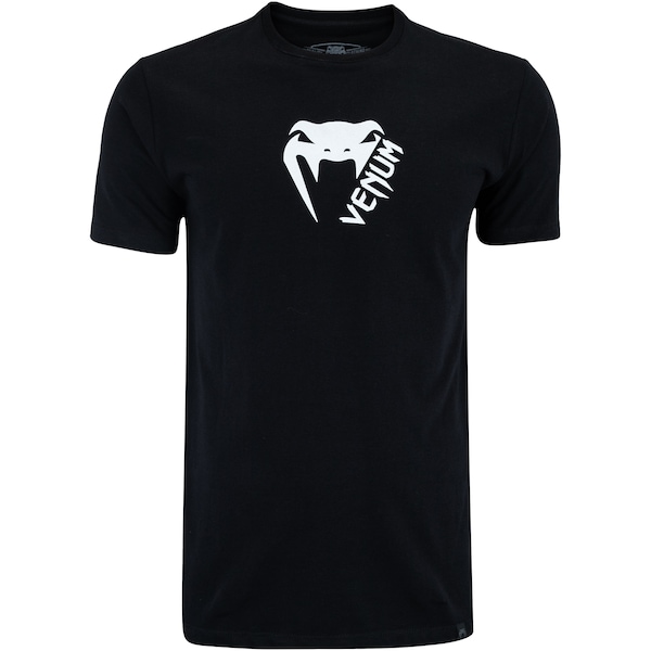 Camiseta Masculina Venum Manga Curta Basic Light Dark