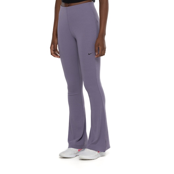 Vista 2 Calça Legging Nike Feminina Sportswear Chill Knit PRETO Nike PRETO
