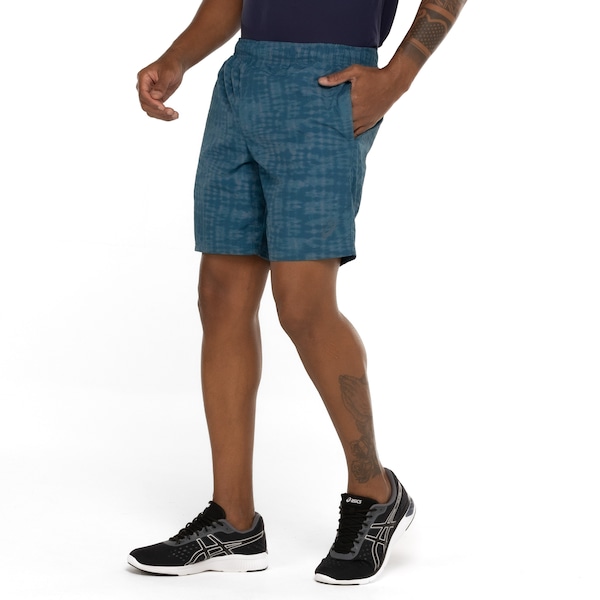 Bermuda Masculina ASICS Shibori Estampa