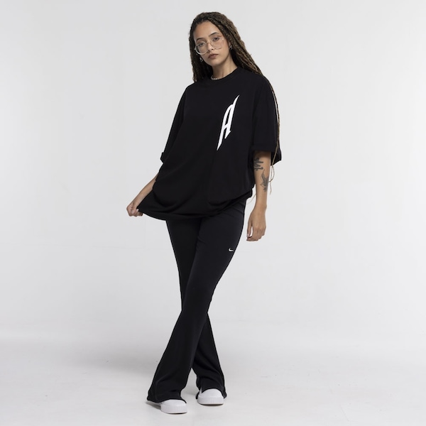 Camiseta Approve Manga Curta Over Beyond | Cor: PRETO | Tamanho: G