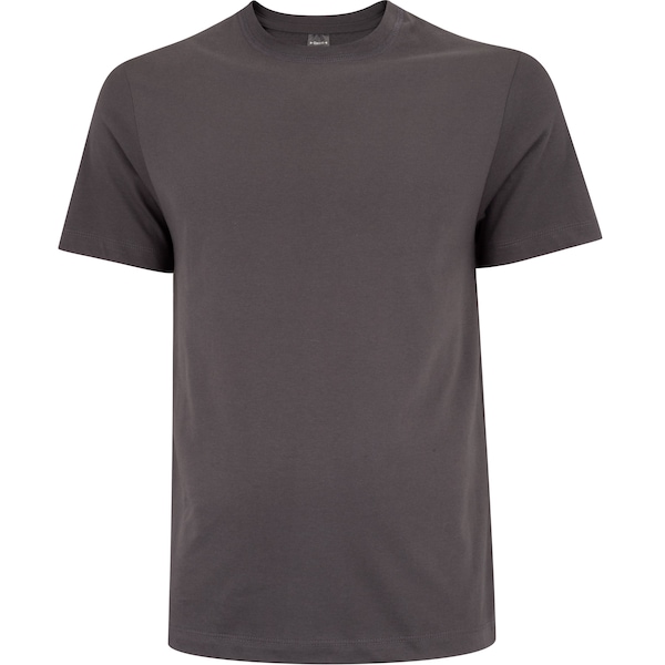 Camiseta Masculina Oxer Manga Curta Recorte nas Costas | Cor: CINZA ESCURO | Tamanho: P