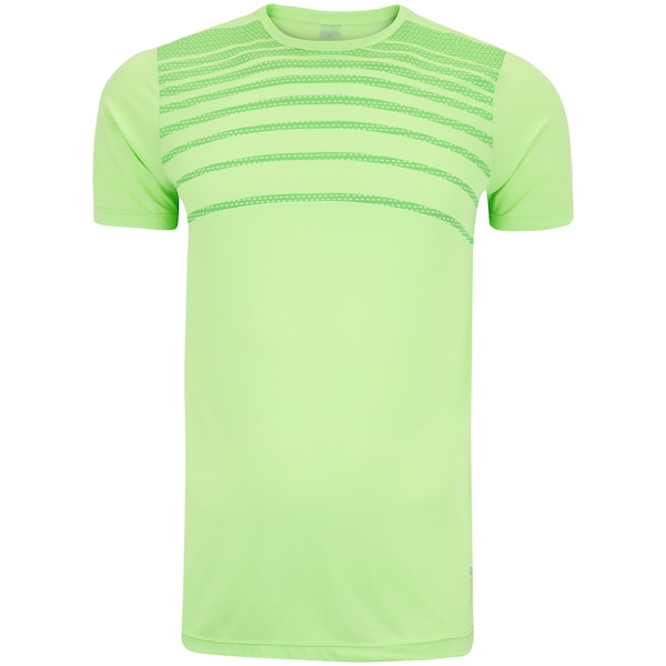 Camiseta Masculina Oxer Manga Curta Crepe Estampada | Cor: VERDE CLARO | Tamanho: G