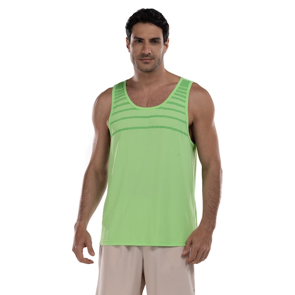 Camiseta Regata Masculina Oxer Crepe Estampada