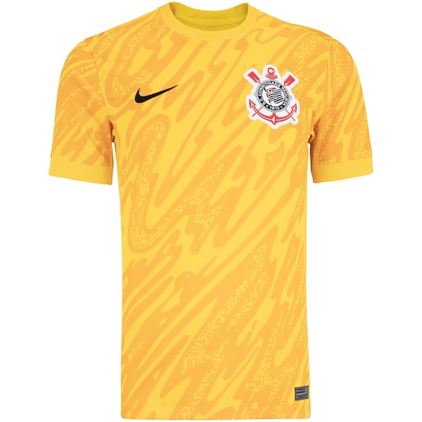 Camisa de Goleiro do Corinthians 24 Nike Masculina Dri-Fit Jsy