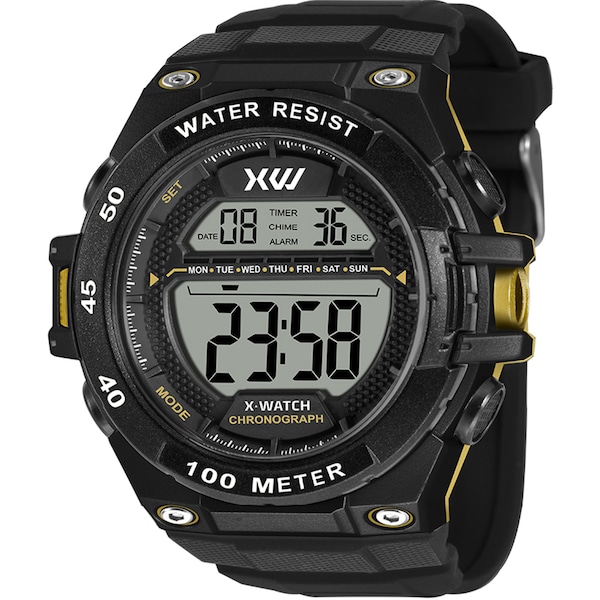 Relógio X-Watch XMPPD758 BXPX | Cor: PRETO | Tamanho: único