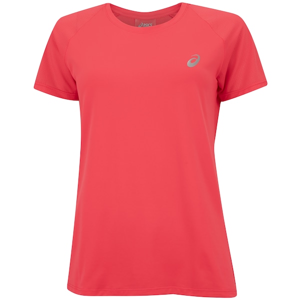 Camiseta Feminina ASICS Manga Curta Respirável