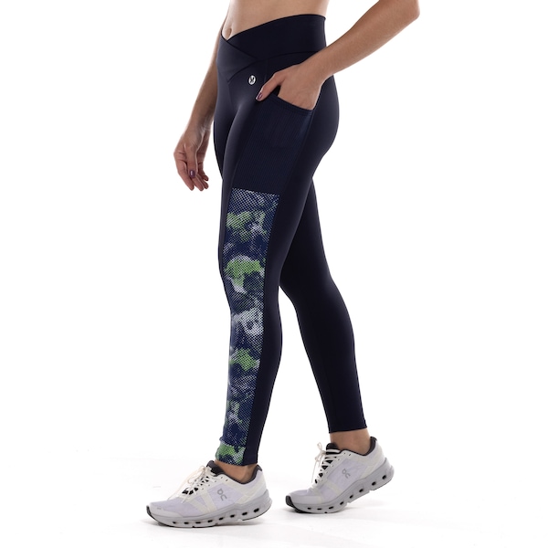 Vista 2 Calça Legging Feminina Vestem Fuso Marcela AZUL ESCURO Vestem AZUL ESCURO