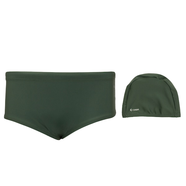 Sunga Infantil Oxer com Touca Medley