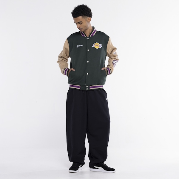 Jaqueta do Los Angeles Lakers NBA Approve College Over