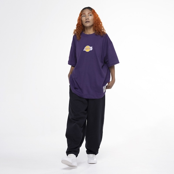 Camiseta do Los Angeles Lakers Approve NBA Bear Manga Curta