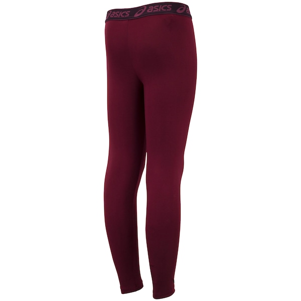 Vista 3 Calça Legging Infantil ASICS Elástico Logo PRETO ASICS PRETO