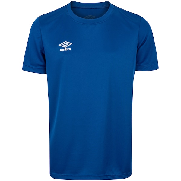 Camiseta Juvenil Umbro Manga Curta Legacy | Cor: AZUL | Tamanho: 8