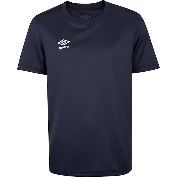 Camiseta Juvenil Umbro Manga Curta Legacy | Cor: AZUL ESCURO | Tamanho: 16