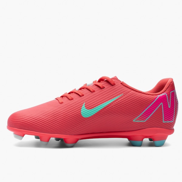 Vista 3 Chuteira de Campo Nike Mercurial Vapor 16 Club Adulto ROSA/VERDE CLA Nike ROSA/VERDE CLA