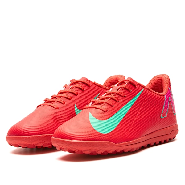 Vista 3 Chuteira Society Nike Mercurial Vapor 16 Club Adulto PRETO/AZUL Nike PRETO/AZUL