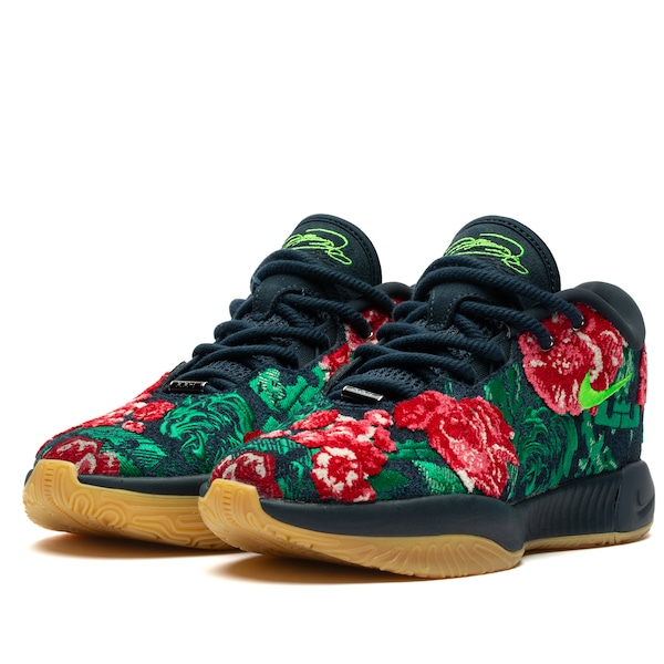 Vista 3 Tênis Masculino Nike LeBron XXI Qs VERDE Nike VERDE