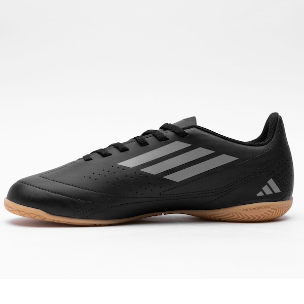 Vista 3 Chuteira Futsal Adulto adidas Deportivo III PRETO Adidas PRETO