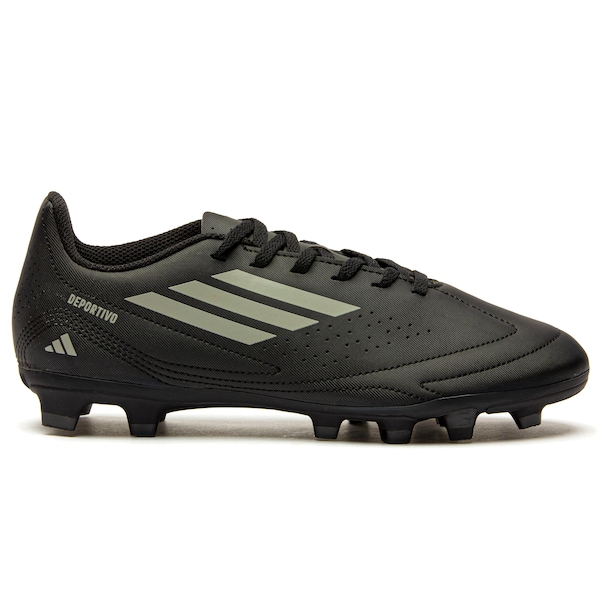 Vista 2 Chuteira de Campo adidas Deportivo III Júnior PRETO/CINZA Adidas PRETO/CINZA