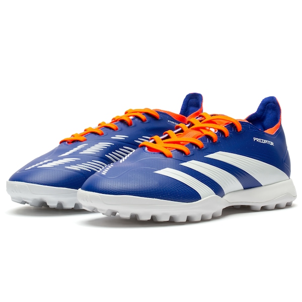 Vista 3 Chuteira Society adidas Predator 24 League Adulto AZUL Adidas AZUL