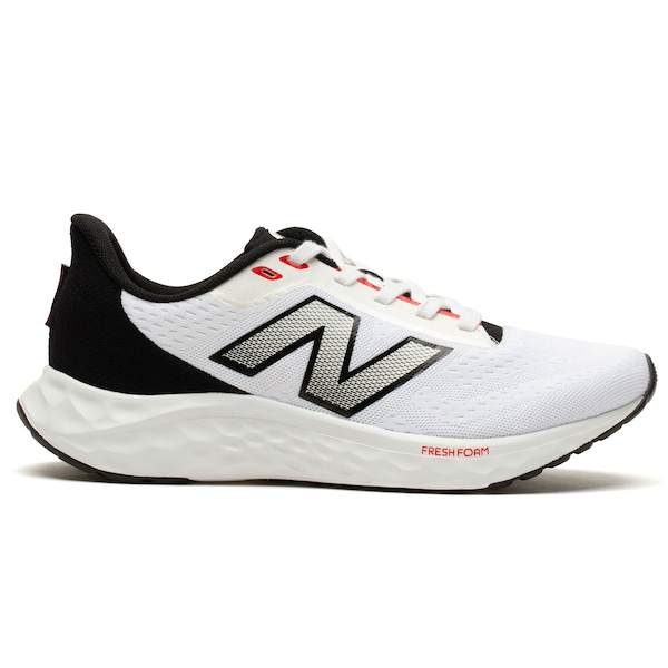 Tênis New Balance Marishw4 Fresh Foam Masculino | Cor: BRANCO/PRETO | Tamanho: 42
