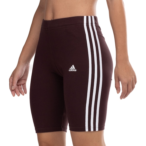 Bermuda Feminina adidas Biker 3 Stripes