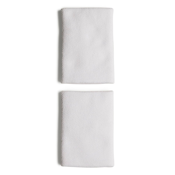 Vista 3 Munhequeira adidas Tennis Adulto BRANCO/PRETO Adidas BRANCO/PRETO