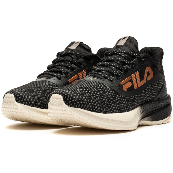 Vista 3 Tênis Fila Efecto Feminino PRETO/BRONZE Fila PRETO/BRONZE