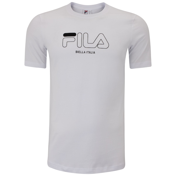 Camiseta Masculina Fila Manga Curta Slim Classic