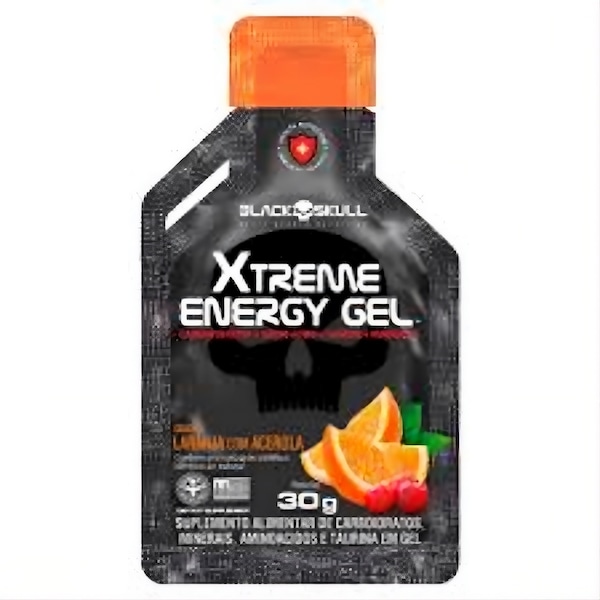 Gel Blackskull Xtreme Energy Laranja