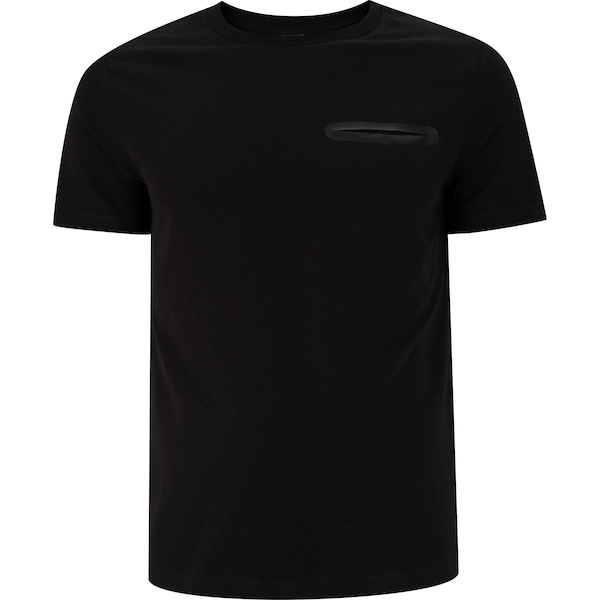 Camiseta Masculina Oxer Manga Curta Detalhe Bolso Externo Selado