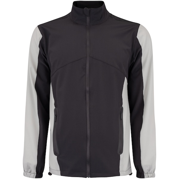 Jaqueta Masculina Oxer Recortes Bolso com Zíper