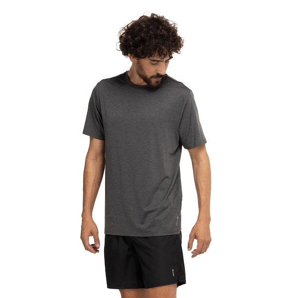 Camiseta Masculina Oxer Manga Curta Recorte Refletivo Respirável