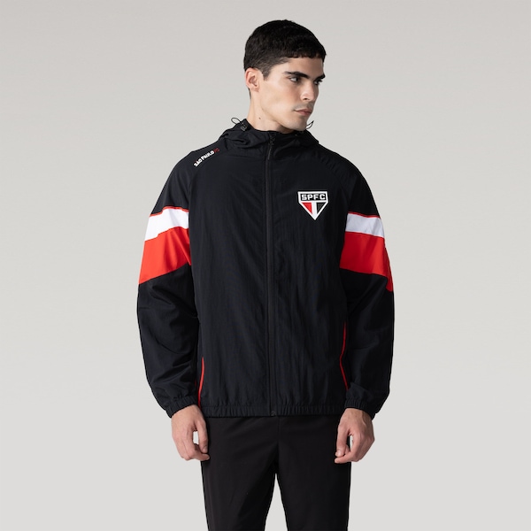 Jaqueta do São Paulo Corta-Vento Masculina