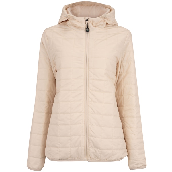 Jaqueta Feminina Nord com capuz Puffer Packable Bolso com zíper