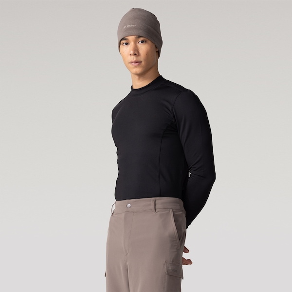 Camiseta Masculina Nord Manga Longa Segunda Pele | Cor: PRETO | Tamanho: G