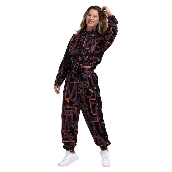 Calça Jogger Feminina Farm Logotuca Forrada