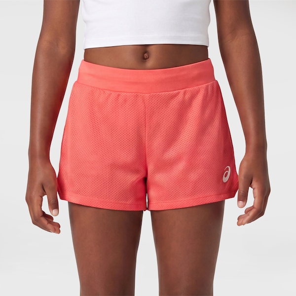 Short Infantil ASICS Kobe Bi | Cor: CORAL | Tamanho: 10