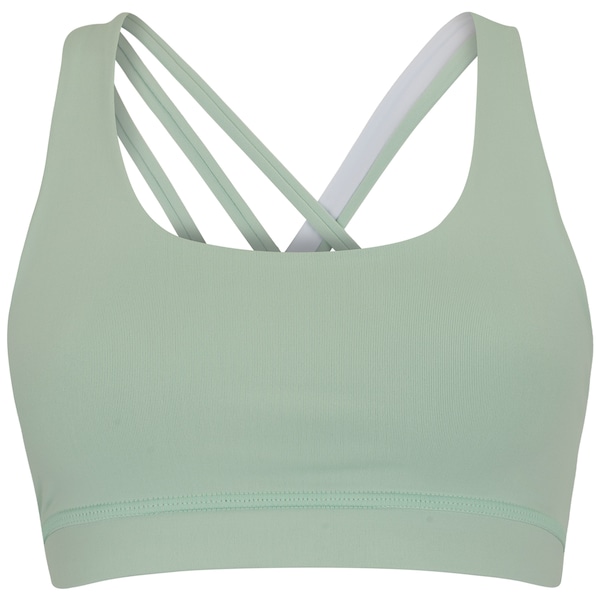 Top Fitness sem Bojo Oxer Alça Fina Média Sustentação Assimétrico Adulto