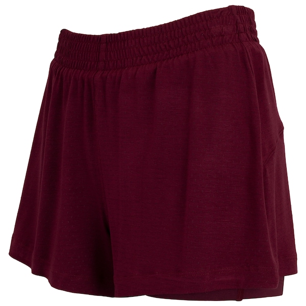 Vista 2 Short Feminino Fila Future Duplo Flow VINHO Fila VINHO