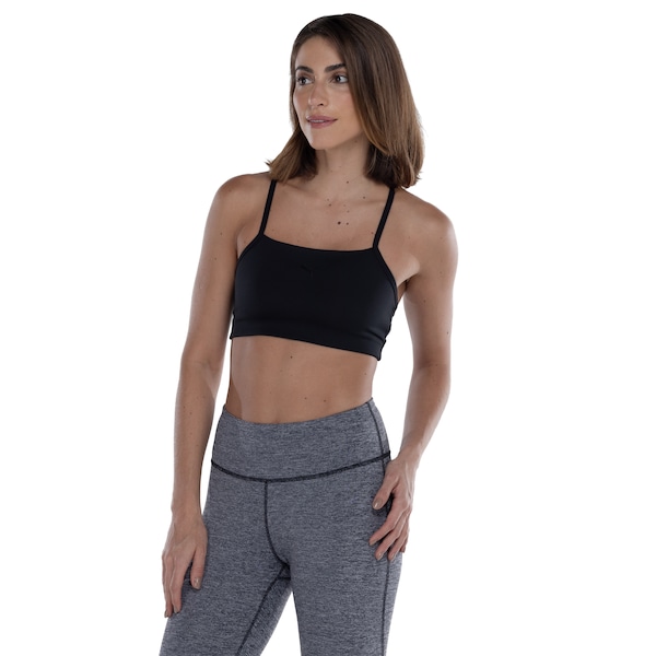 Top Fitness sem Bojo Puma Baixa Sustentação Favorite Low Impact _A Adulto