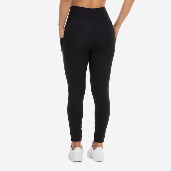 Vista 3 Calça Legging Feminina Vestem Fusô Montreal PRETO Vestem PRETO