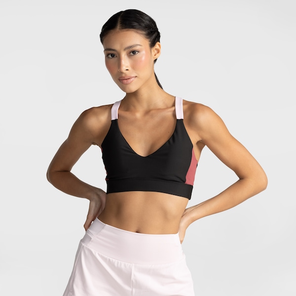 Top Fitness com Bojo Removível Vestem Média Sustentação Emma Adulto