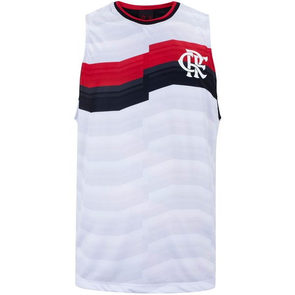 Camiseta Regata do Flamengo Braziline Masculina Aro