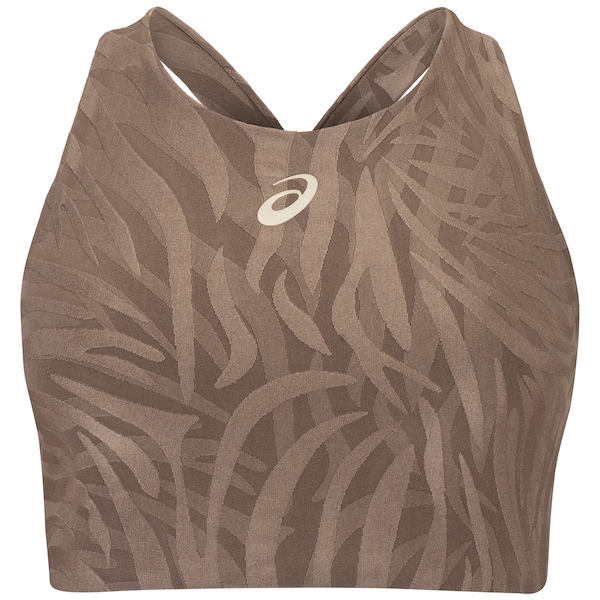 Top Fitness sem Bojo ASICS Média Sustentação Kumadori Jacquard Adulto