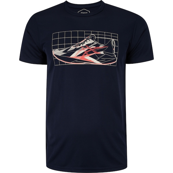 Camiseta Masculina ASICS Manga Curta Estampa Treino