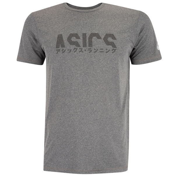 Camiseta Masculina ASICS Manga Curta Fuji Anti Odor