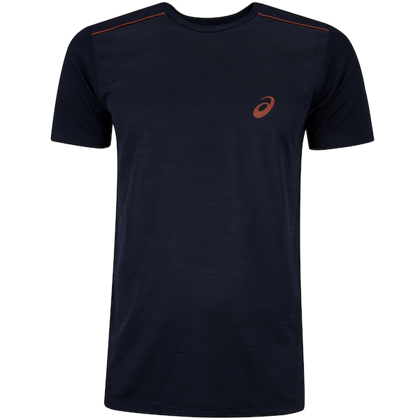 Camiseta Masculina ASICS Manga Curta Mesh Respirável Anti-Odor