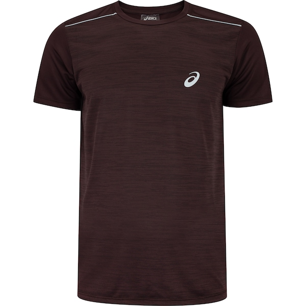 Camiseta Masculina ASICS Manga Curta Mesh Respirável Anti-Odor